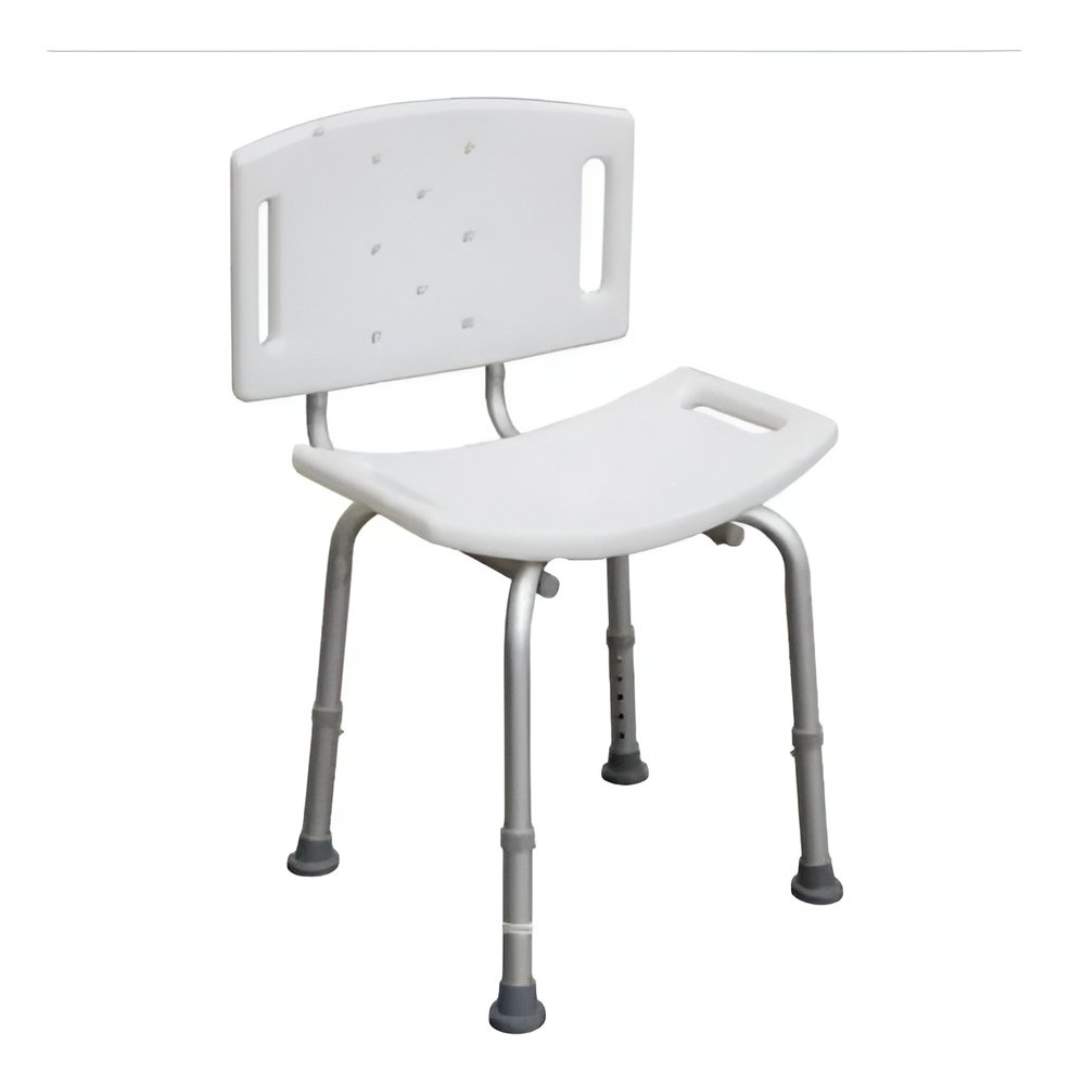 Silla de ducha con respaldo