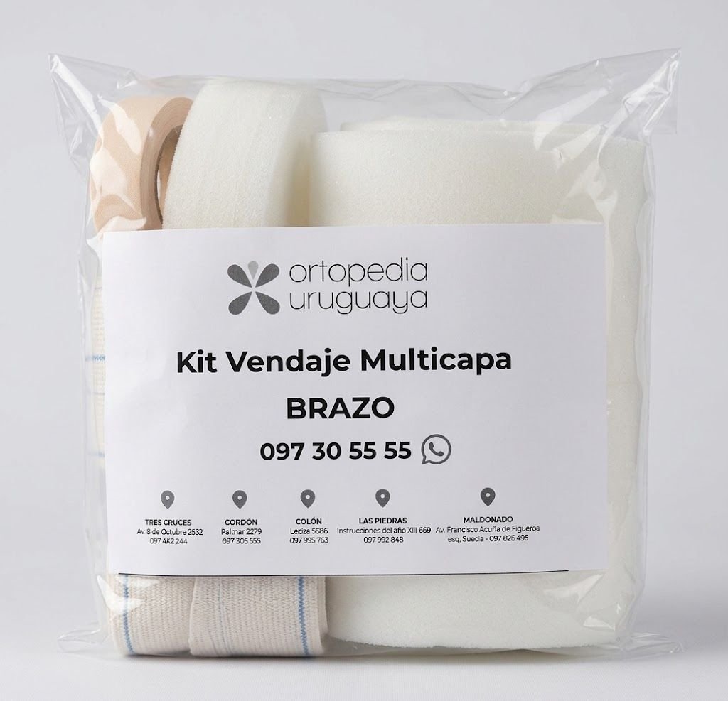 KIT DE VENDAJE MULTICAPA DE MIEMBRO SUPERIOR